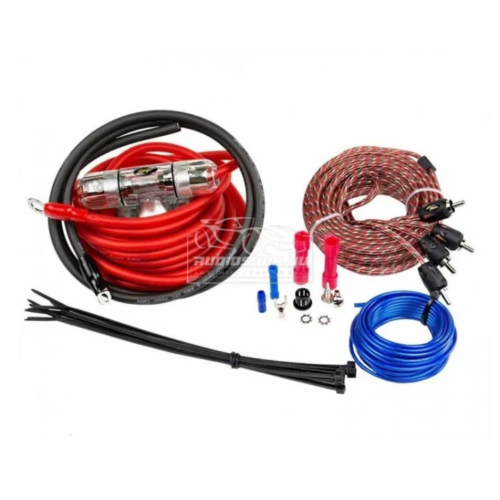 Stinger SK4681 OFC Tápkábel szett 8mm² 5,5 méter
