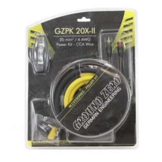 Ground Zero GZPK 20X Tápkábel szett 20mm² 5méter