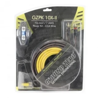 Ground Zero GZPK 10X-II Tápkábel szett 10mm² 5méter