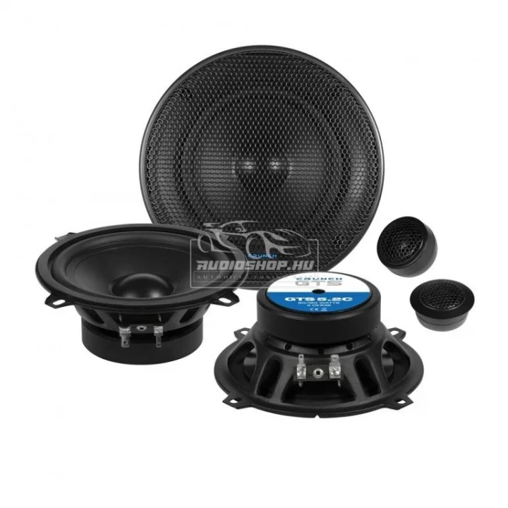 Crunch GTS 5.2C 13cm-es komponens hangszóró szett, 100/200W, 3ohm, 93dB/W/1M
