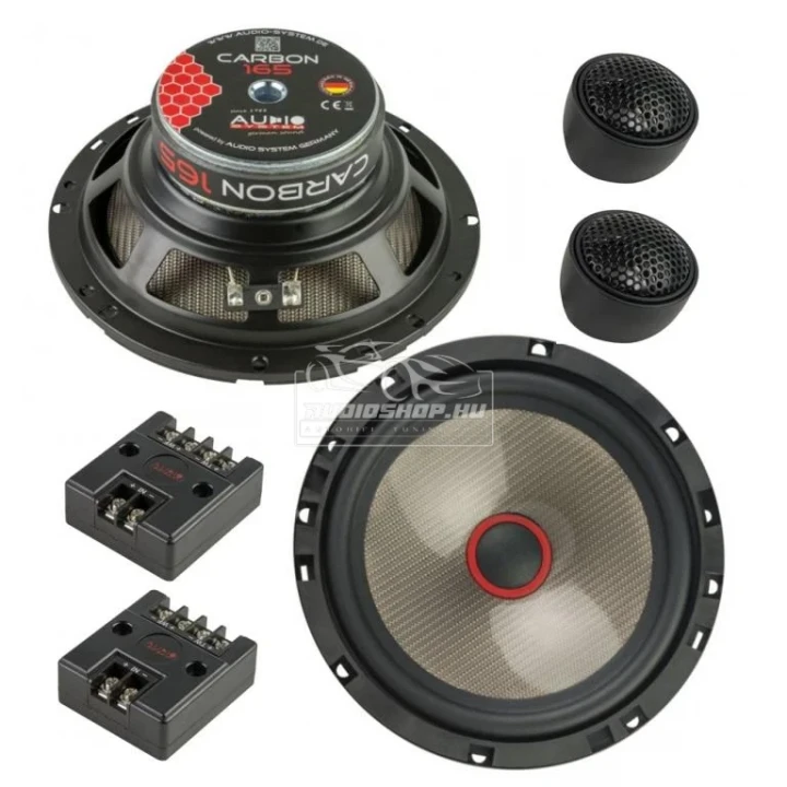 Audio System CARBON 165 kétutas komponens hangszóró szett