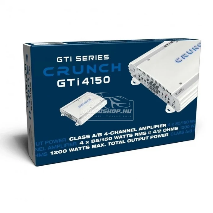 Crunch GTi4150 4 csatornás erősítő, 4X85W