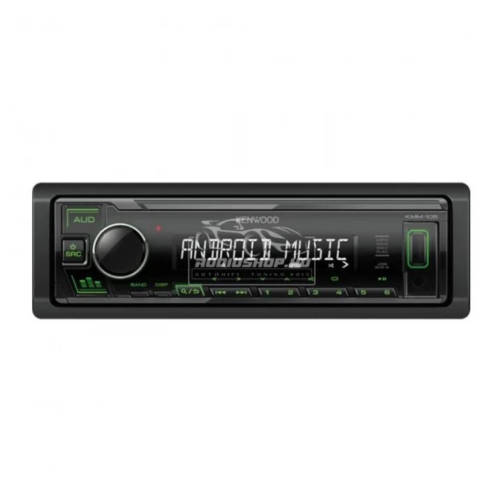 Kenwood KMM-105GY USB autórádió, mechanika nélküli 4X50W