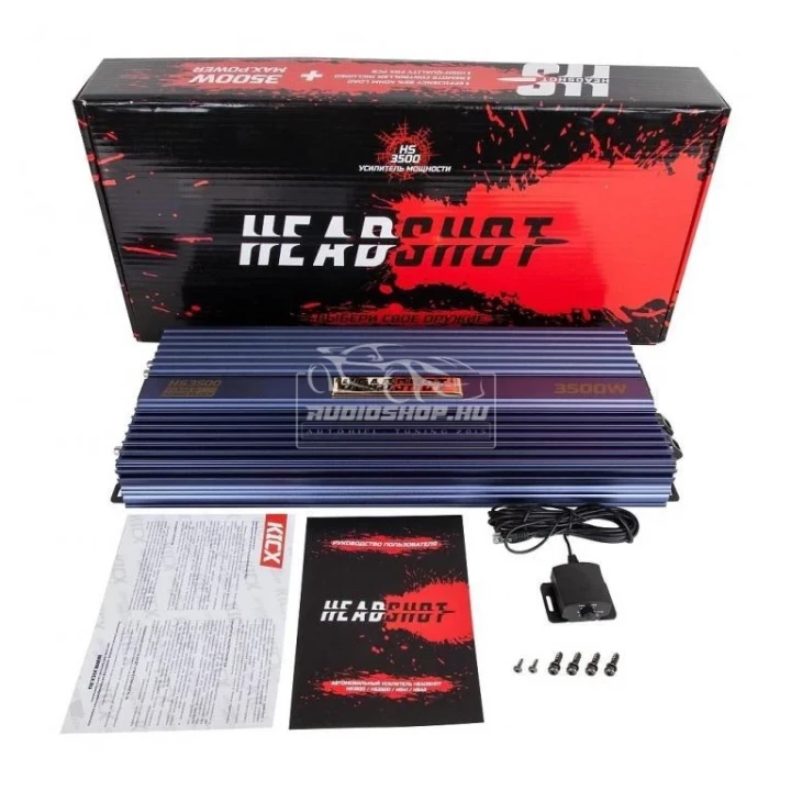 Kicx Headshot 3500 1ch monoblokk, HS 3500