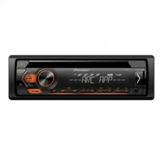 PIONEER DEH-S120UBA USB / CD autórádió, NARANCS gomb megvilágítással