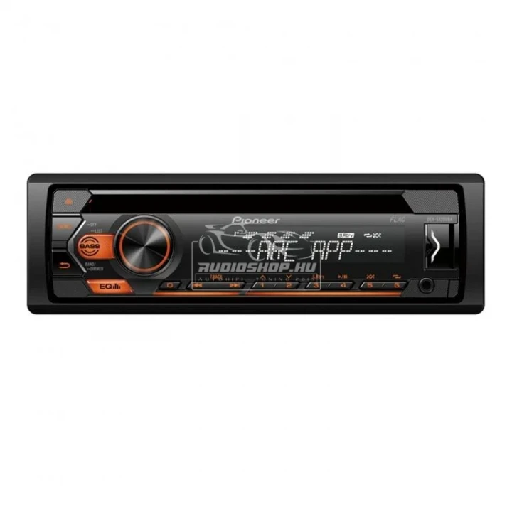 PIONEER DEH-S120UBA USB / CD autórádió, NARANCS gomb megvilágítással