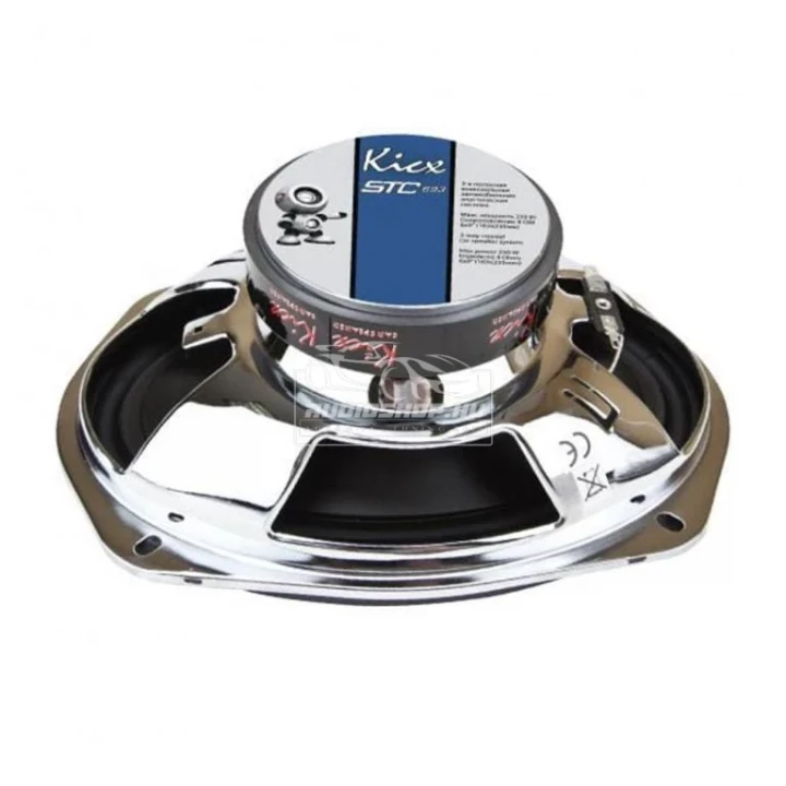 KICX STC-693 3-utas nagyovál koaxiális hangszóró, 100W RMS