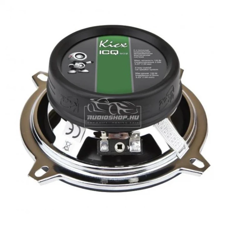 Kicx ICQ-502 13cm-es 2-utas koaxiális hangszóró 75RMS/150W