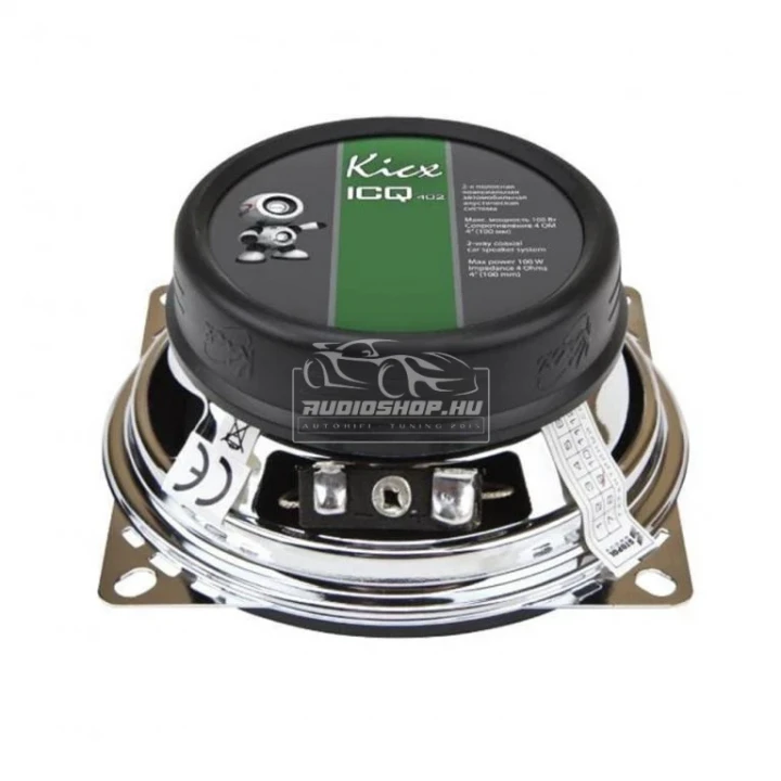 Kicx ICQ-402 10cm-es 2-utas koaxiális hangszóró 60RMS/100W