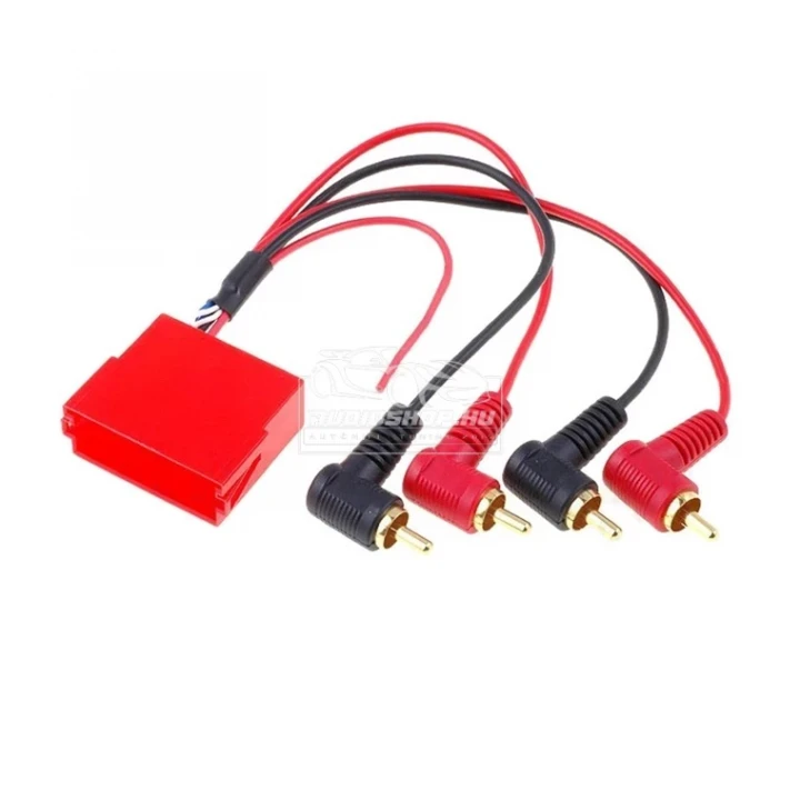 Audi aktív adapter Mini ISO, Bose (MISO/4RCA)