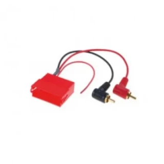 Audi aktív adapter Mini ISO, Bose rendszerekhez 2RCA kimenet