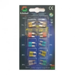 Késes Mini biztosíték csomag 10db