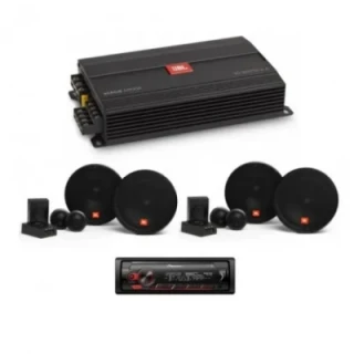 Autóhifi tuning audio szett JBL Stage2 összeállítás Pioneer MVH-S420BT autórádió