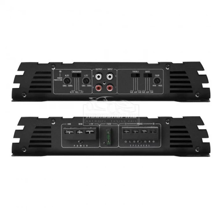 Crunch GPX600.2 2 csatornás erősítő, 2X80W / 1X300W 4ohm