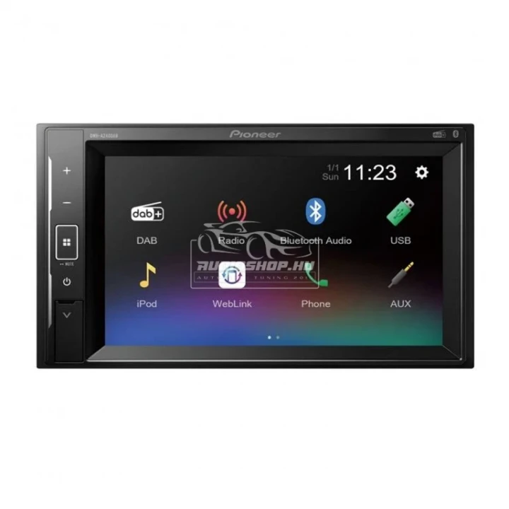 Pioneer DMH-A240DAB 2DIN multimédia fejegység, WebLink, Vaze