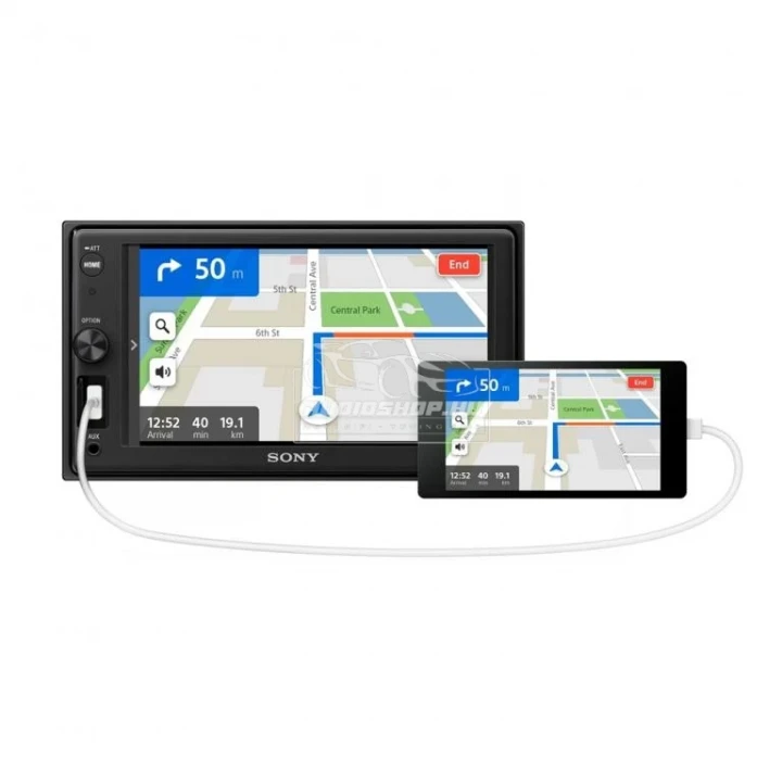 Sony XAV-1500 2 DIN Fejegység, WebLink, Bluetooth, 4 x 55W