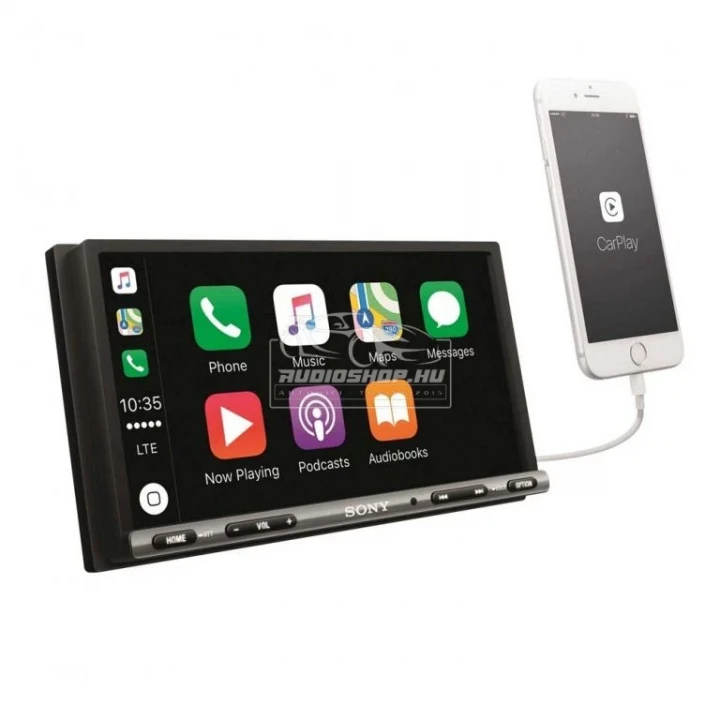 Sony XAV-AX3005DB 2 DIN Fejegység, Apple CarPlay, Android Auto, Bluetooth, 4 x 55W