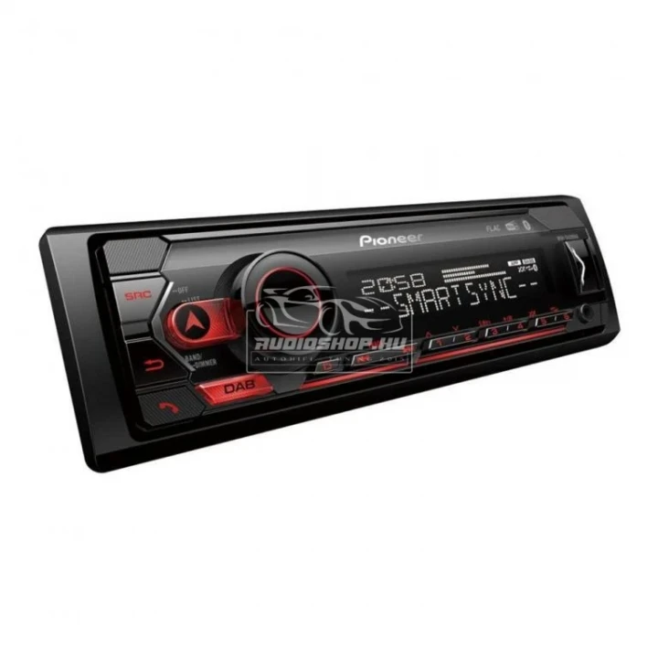 Pioneer MVH-S420DAB  Bluetooth Autórádió USB, DAB digitális Tuner