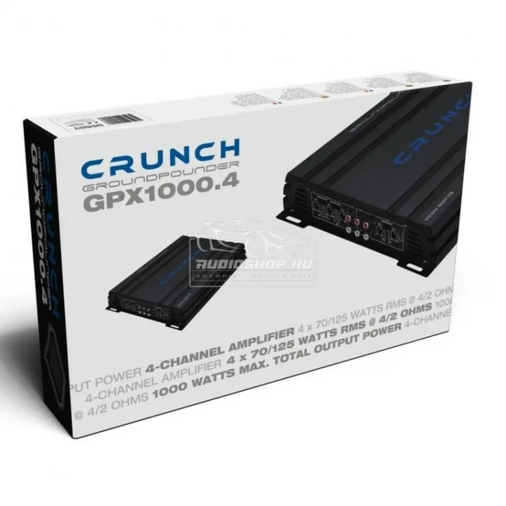 Chunch GPX 1000.4 4 csatornás erősítő original doboz