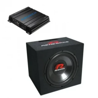 Renegade mélyláda szett 300W Crunch erősítővel