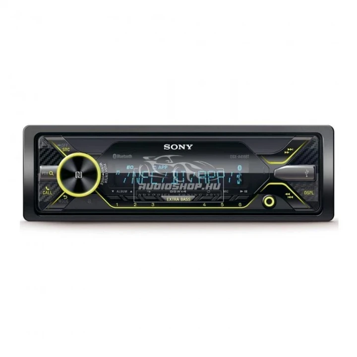 Sony DSX-A416BT Bluetooth Autórádió USB, MP3, Változtatható kijelző szín