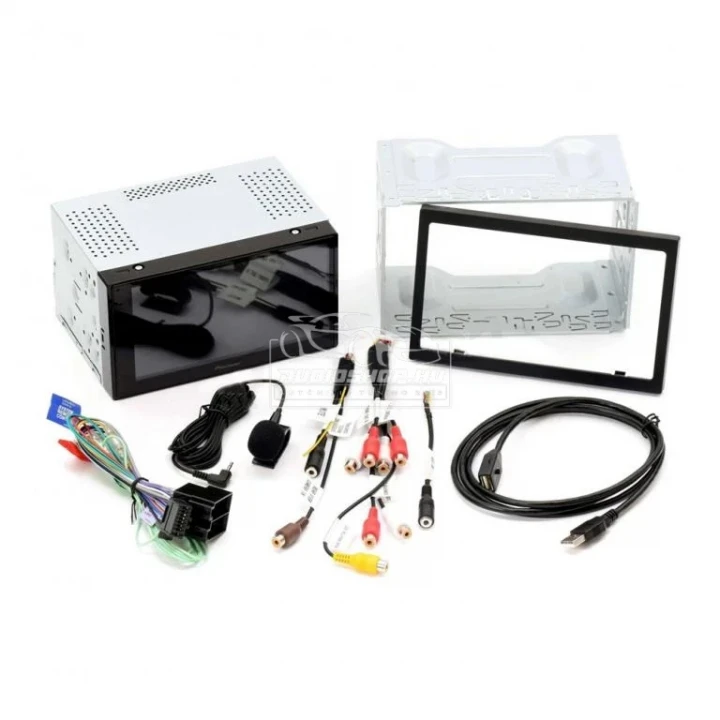 Pioneer SPH-DA160DAB 2 DIN autórádió, tartozékok