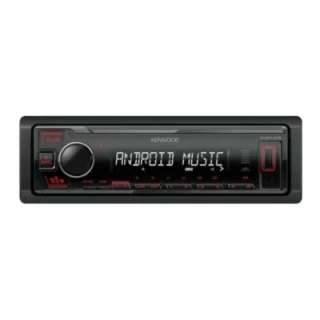 Kenwood KMM-105RY USB Autórádió, 4x50W Mosfet, Android zenelejátszás, FLAC/MP3/WMA lejátszás, LPF