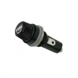 Üvegcső biztosíték foglalat 6,4 x 30mm