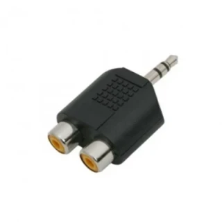 RCA - Jack 3.5 mm Y sztereo átalakító