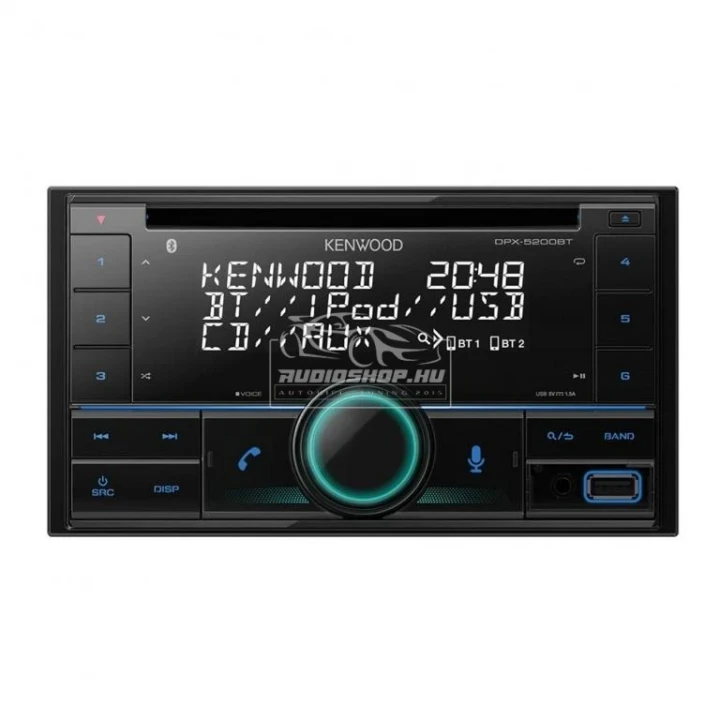 Kenwood DPX-5200BT 2DIN autórádió