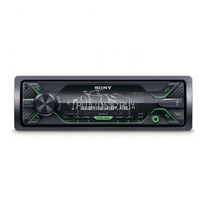 Sony DSX-A212UI Autórádió USB, 2pár rca, 4 x 55W / Flac, MP3, WMA