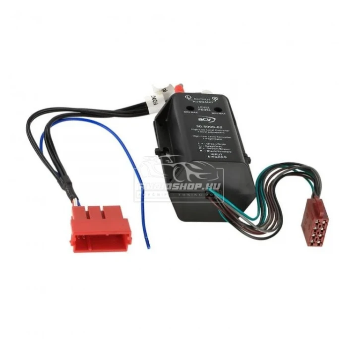Audi Bose teljes aktív system adapter Mini ISO 4 csatornás