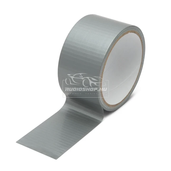 Ragasztószalag textil szállal, ezüst 48mm x 10 méter