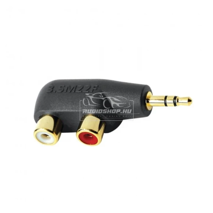 AudioQuest 3,5 mm Jack - sztereó RCA adapter