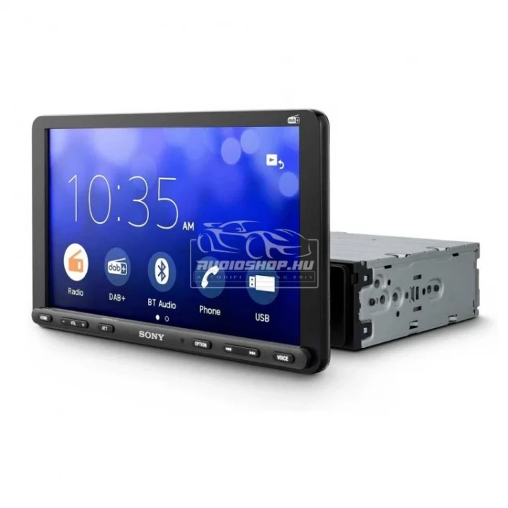 Sony XAV-AX8050D 8,95"-os nagy kijelzős multimédia fejegység, Apple CarPlay, Android Auto