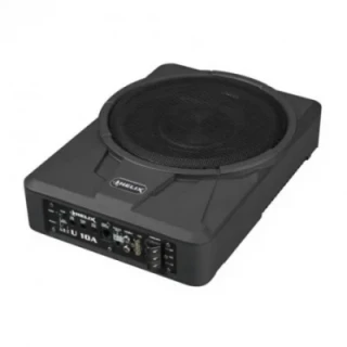HELIX U 10A aktív lapos mélyláda 25-ös sub, 180W / 360W ülés alá beszerelhető