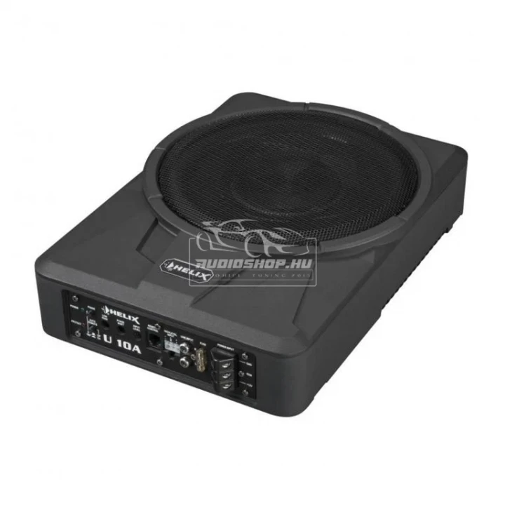 HELIX U 10A aktív lapos mélyláda 25-ös sub, 180W / 360W ülés alá beszerelhető
