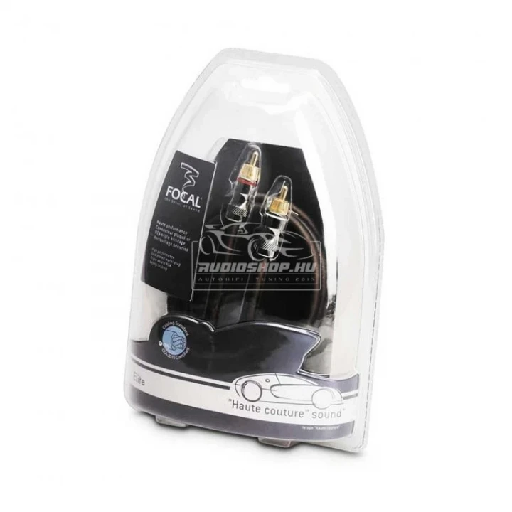 Focal ER5 5m audiofil RCA kábel csomagolás