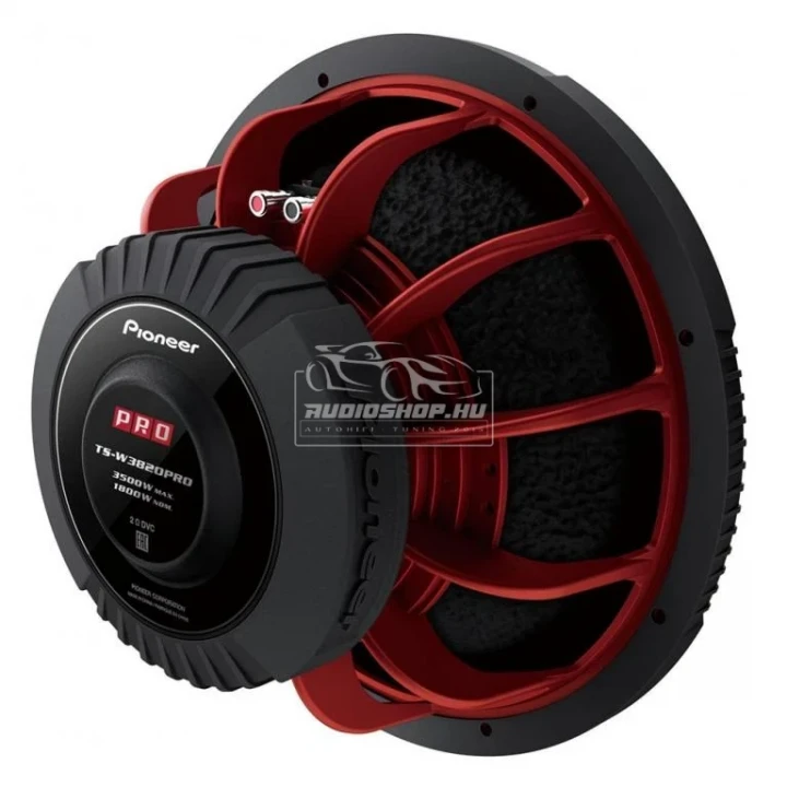 Pioneer TS-W3820PRO 3500W/1800W, motor, alu kosár