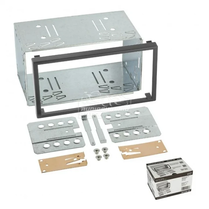 ACV 2 Din Univerzális beépítő fémkeret 182 x 103 mm