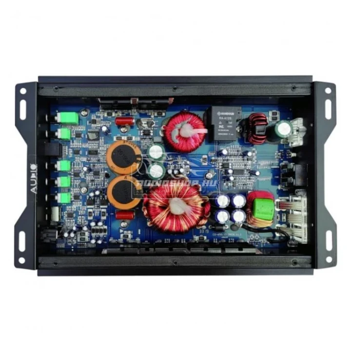 Audio System CO650.1D mono D-Class erősítő - belső panel foto