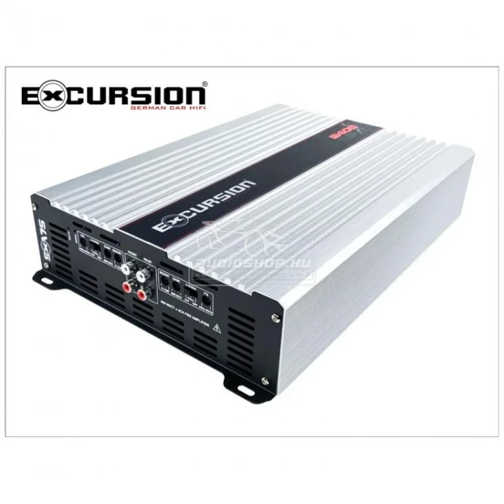 Excursion SXA 75 PRO 4ch FRD digitális autós erősítő, 2400Watt összteljesítmény 4 ohmon