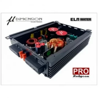 u-Dimension ELA WATER PRO mono FRD digitális szélessávú autós erősítő, 1200W / 2ohm
