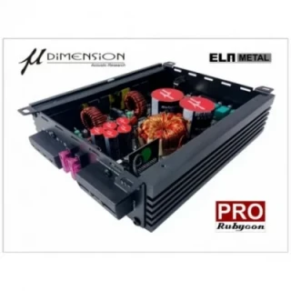 u-Dimension ELA METAL PRO 2 csatornás autós erősítő, 2 x 300W / 1 x 1200W