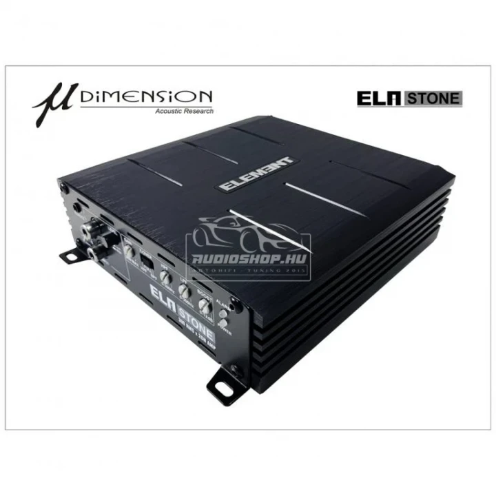 u-Dimension ELA STONE 2 csatornás autós erősítő 2x200W / 1x 600W 