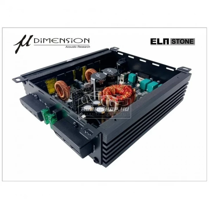 u-Dimension ELA STONE 2ch autós erősítő 2x200W / 1x 600W 4ohm