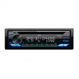 JVC KD-DB922BT CD/MP3 autórádió DAB tunerrel, Bluetooth, USB, iPod  AUX-IN bemenettel