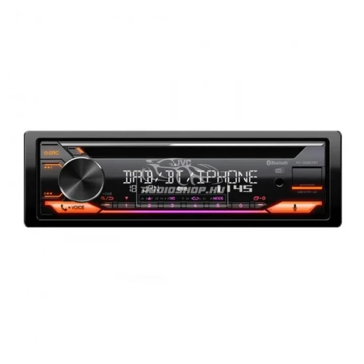 JVC KD-DB922BT CD/MP3 autórádió DAB tunerrel, Bluetooth / USB / iPod / AUX-IN bemenettel