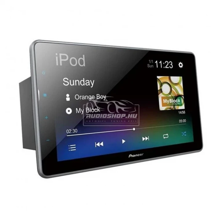 Pioneer DMH-AF555BT 9" méretű kijelző, 2DIN Fejegység, WebLink funkcióval, 6 rca, Ipod / iPhone USB direkt, 4 x 50W