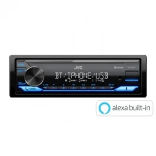 JVC KD-X372BT autórádió, Alexa funkcióval, USB, MP3, DSP, EQ, FLAC (24 bit/96 kHz)